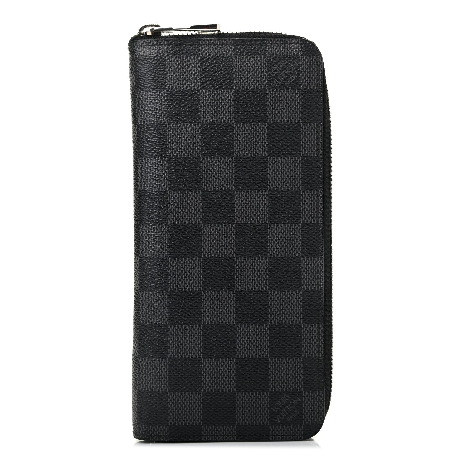 Louis Vuitton Damier Graphite Zippy Vertical Wallet 1 of 11