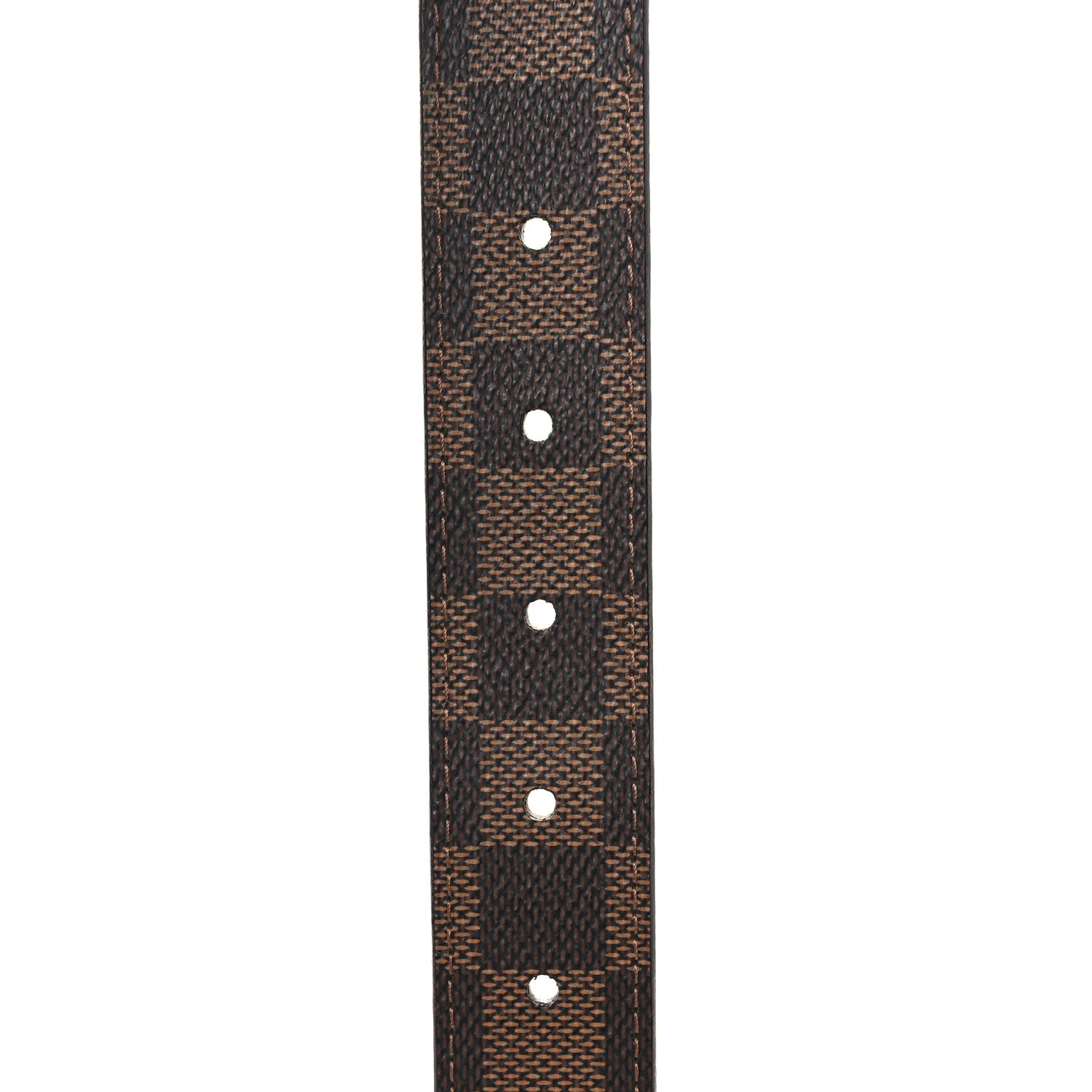 Louis Vuitton Damier Ebene Tresor Belt 85 34 6 of 8