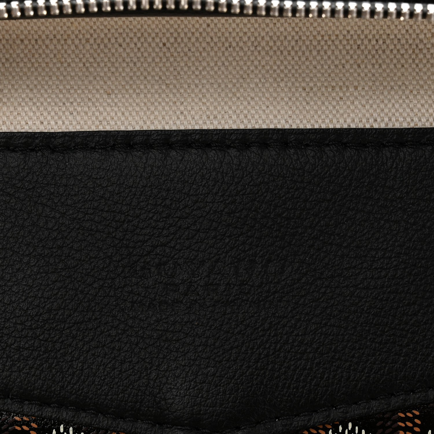 Goyard Goyardine Calfskin Cisalpin Backpack Black 5 of 8