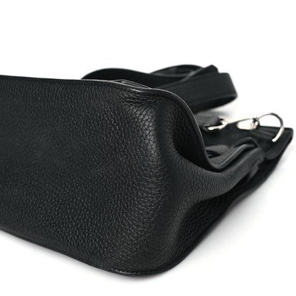 Hermes Taurillon Clemence Jypsiere 28 Black 10 of 10