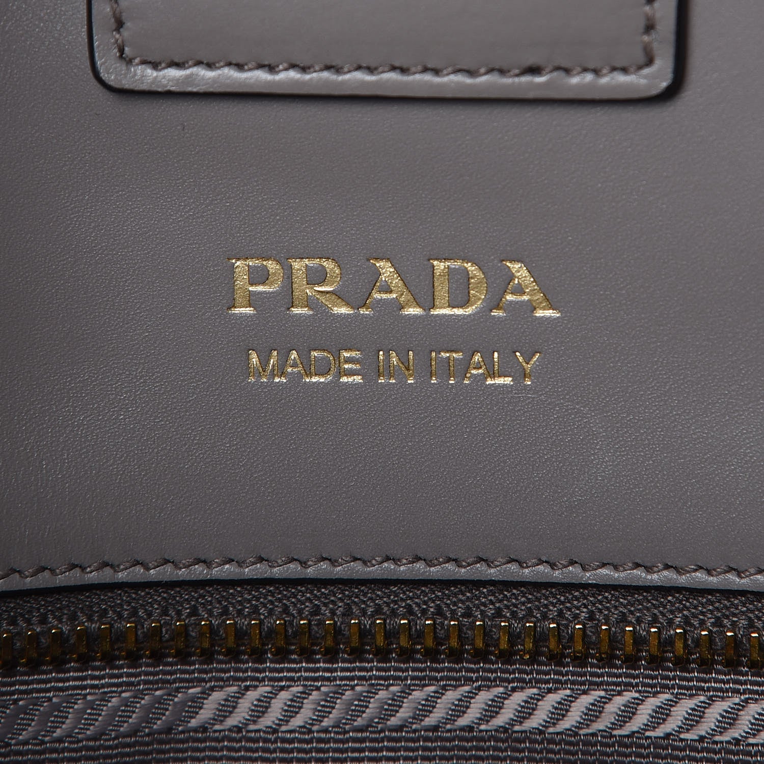 Prada City Calfskin Bibliotheque XL Tote Argilla Talco 6 of 9