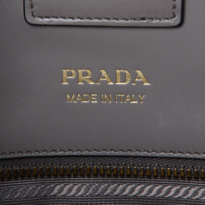 Prada City Calfskin Bibliotheque XL Tote Argilla Talco 6 of 9