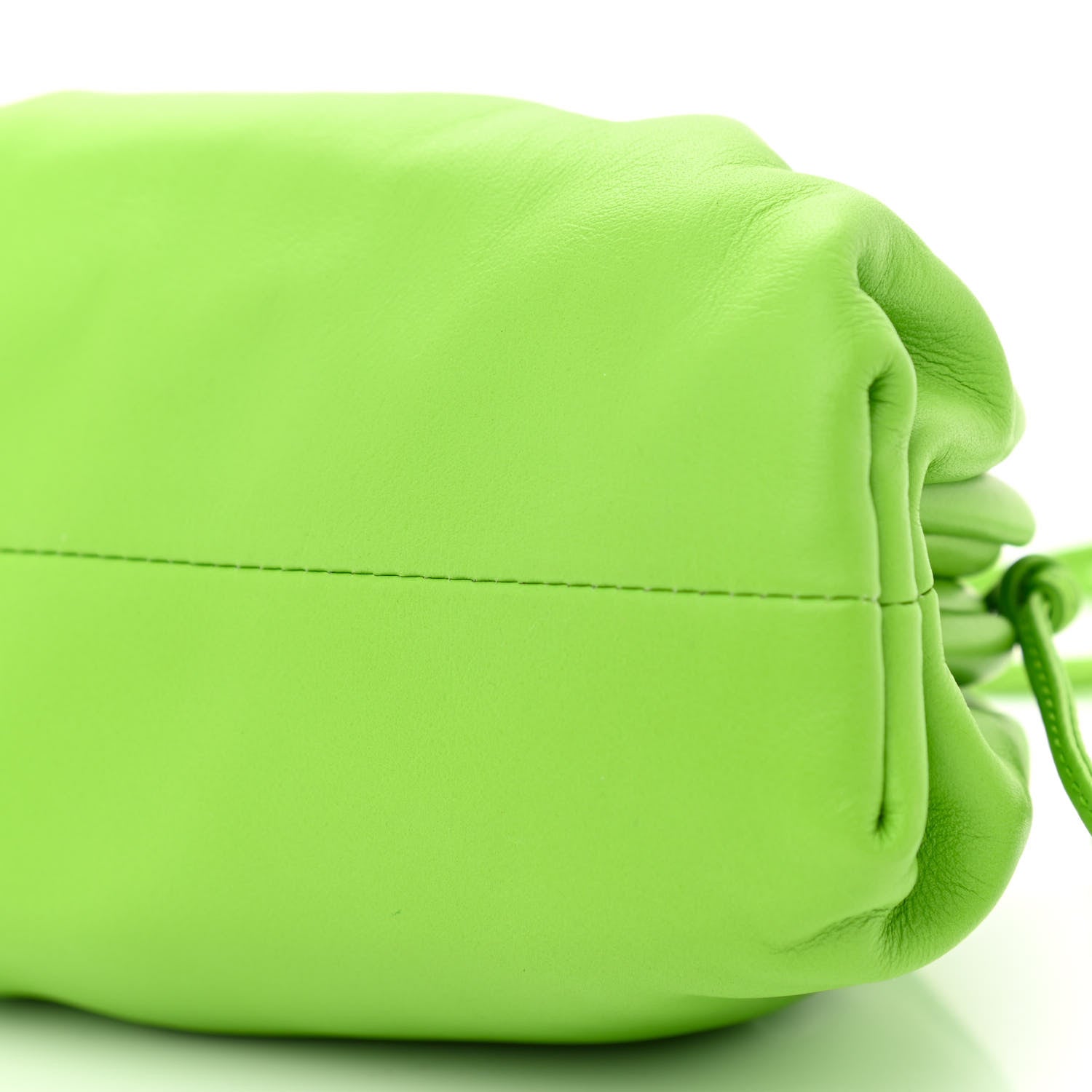 Bottega Veneta Butter Calfskin The Mini Pouch Acid Green 11 of 11