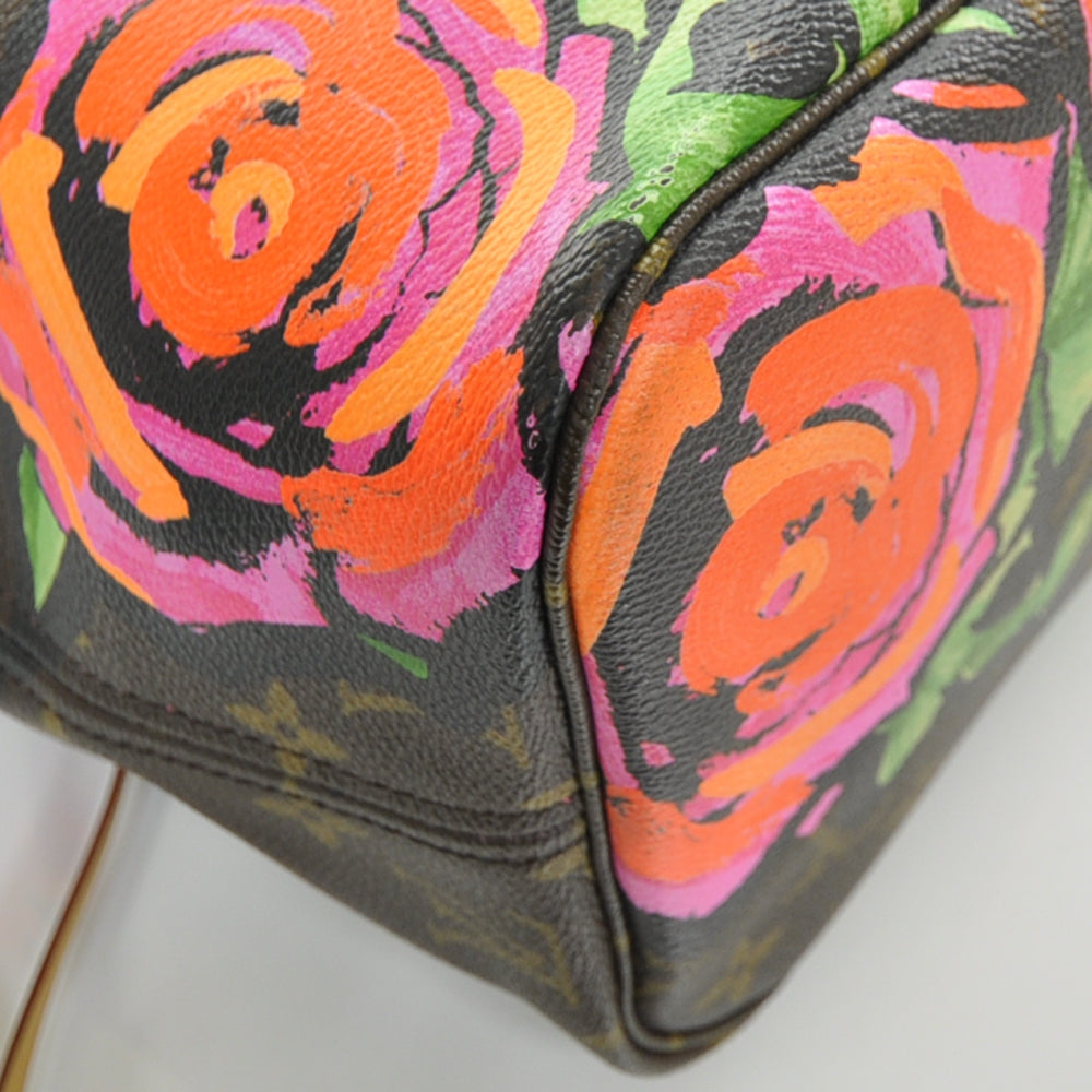 Louis Vuitton Monogram Roses Neverfull MM 5 of 9