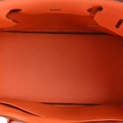 Hermes Togo Birkin 30 Orange 5 of 10