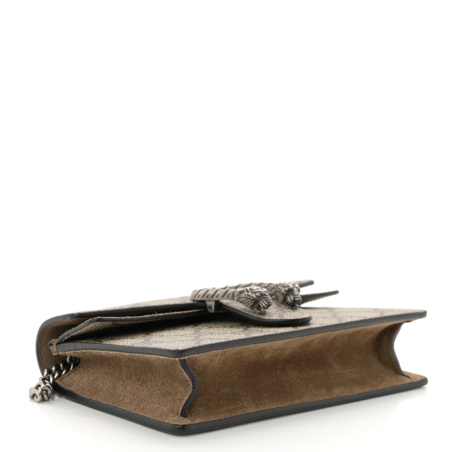 Gucci GG Supreme Monogram Super Mini Dionysus Shoulder Bag Taupe 4 of 9