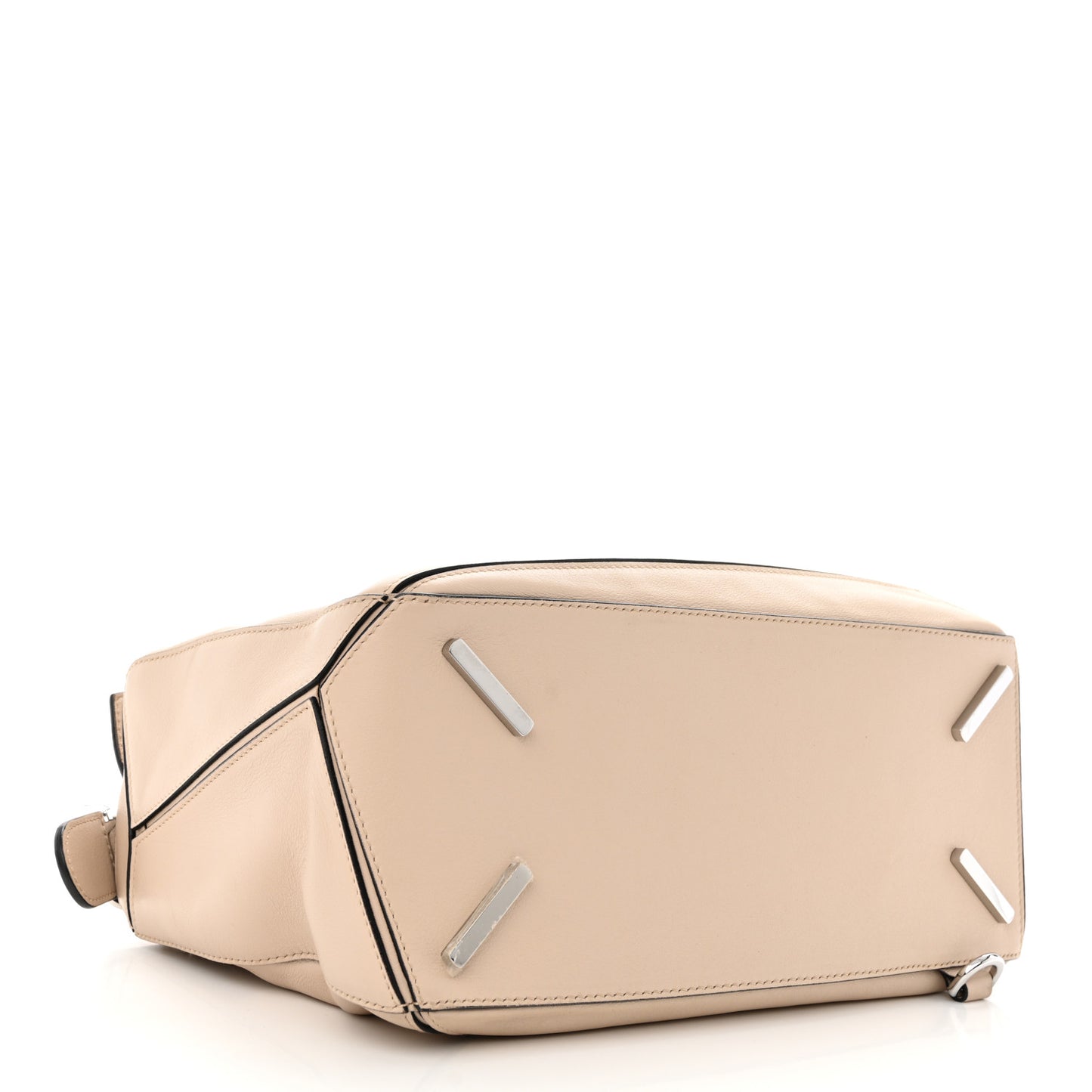 Calfskin Medium Puzzle Bag Ash