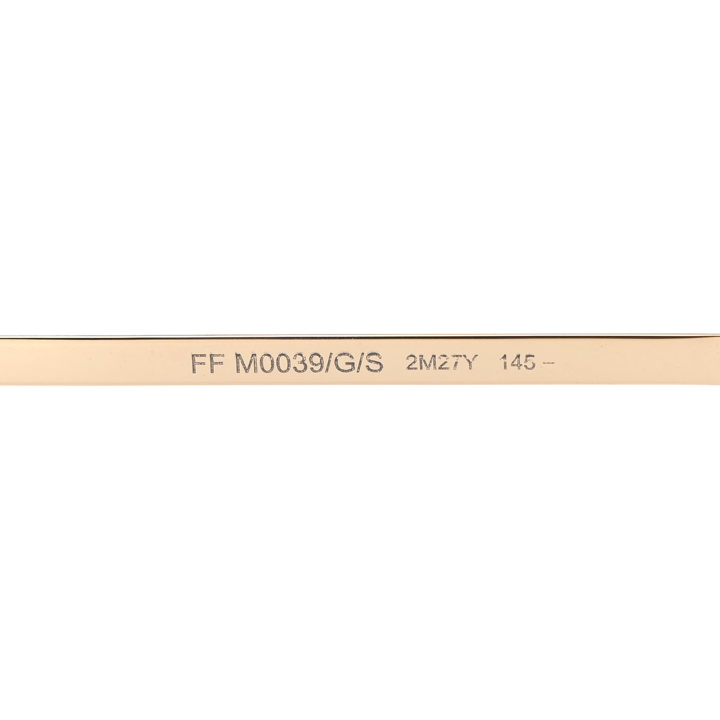 FF Fabulous Shield Sunglasses FF M0039/G/S Black