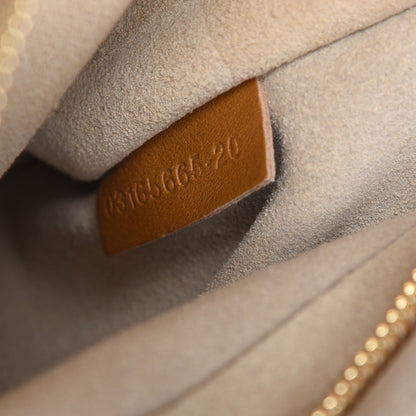 Chloe Suede Calfskin Medium Faye Shoulder Bag Mustard Brown 8 of 8