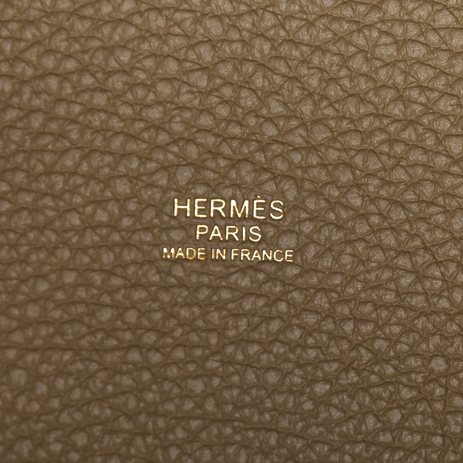 Hermes Taurillon Clemence Casaque Picotin Lock 18 PM Ebene Black Etoupe 6 of 9