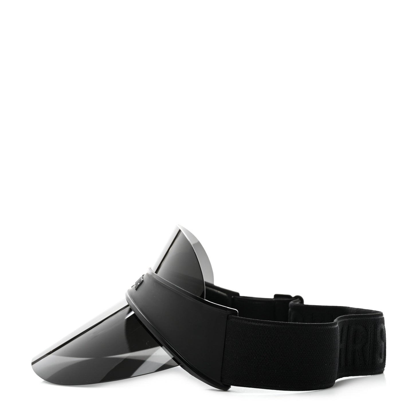 Mirrored DiorClubV1U Sun Visor Black
