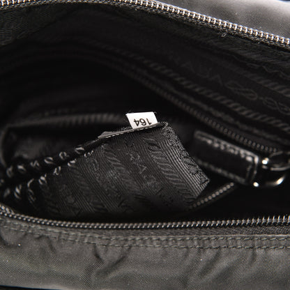 Prada Nylon Vela Messenger Bag Black 8 of 8