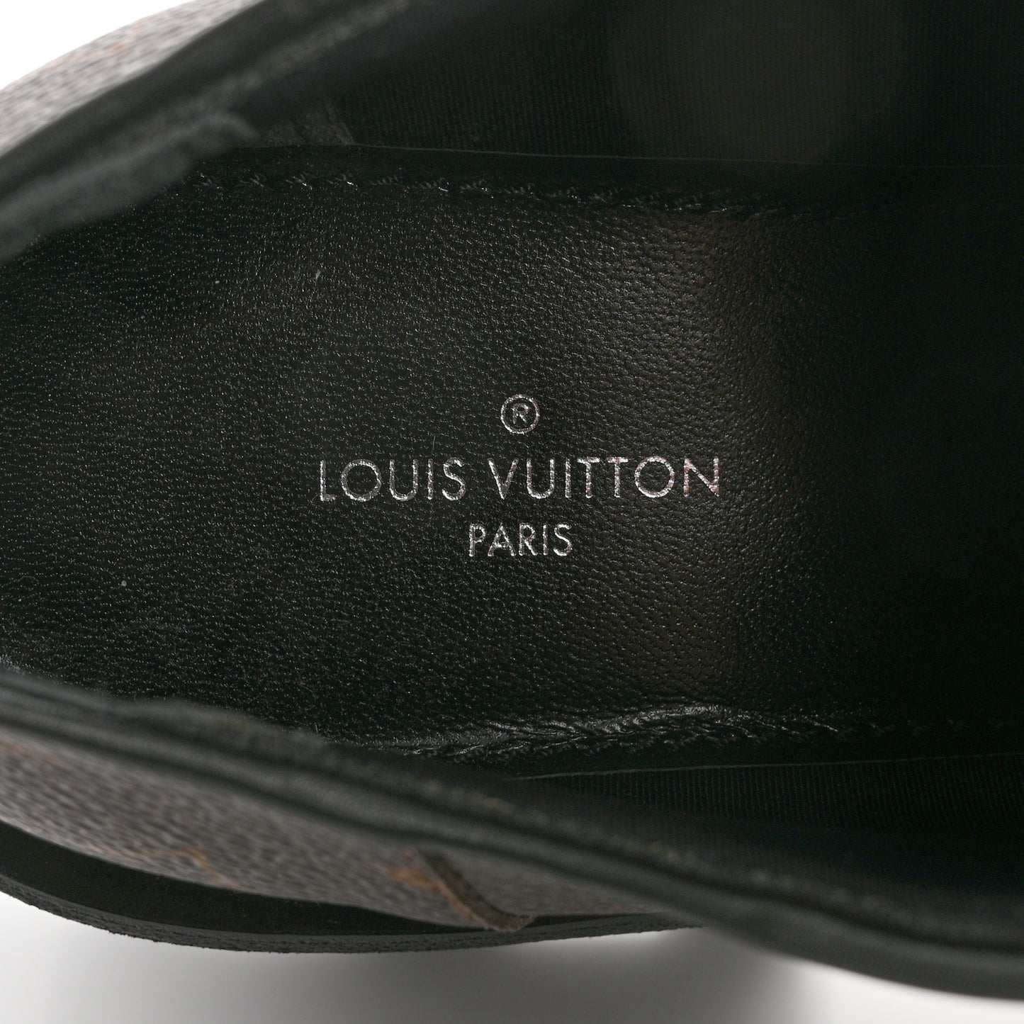 Monogram Calfskin Beaubourg Platform Derby Shoes 36.5 Brown