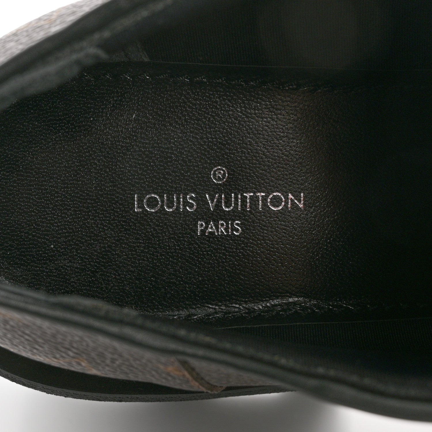 Louis Vuitton Monogram Calfskin Beaubourg Platform Derby Shoes 36.5 Brown 6 of 8