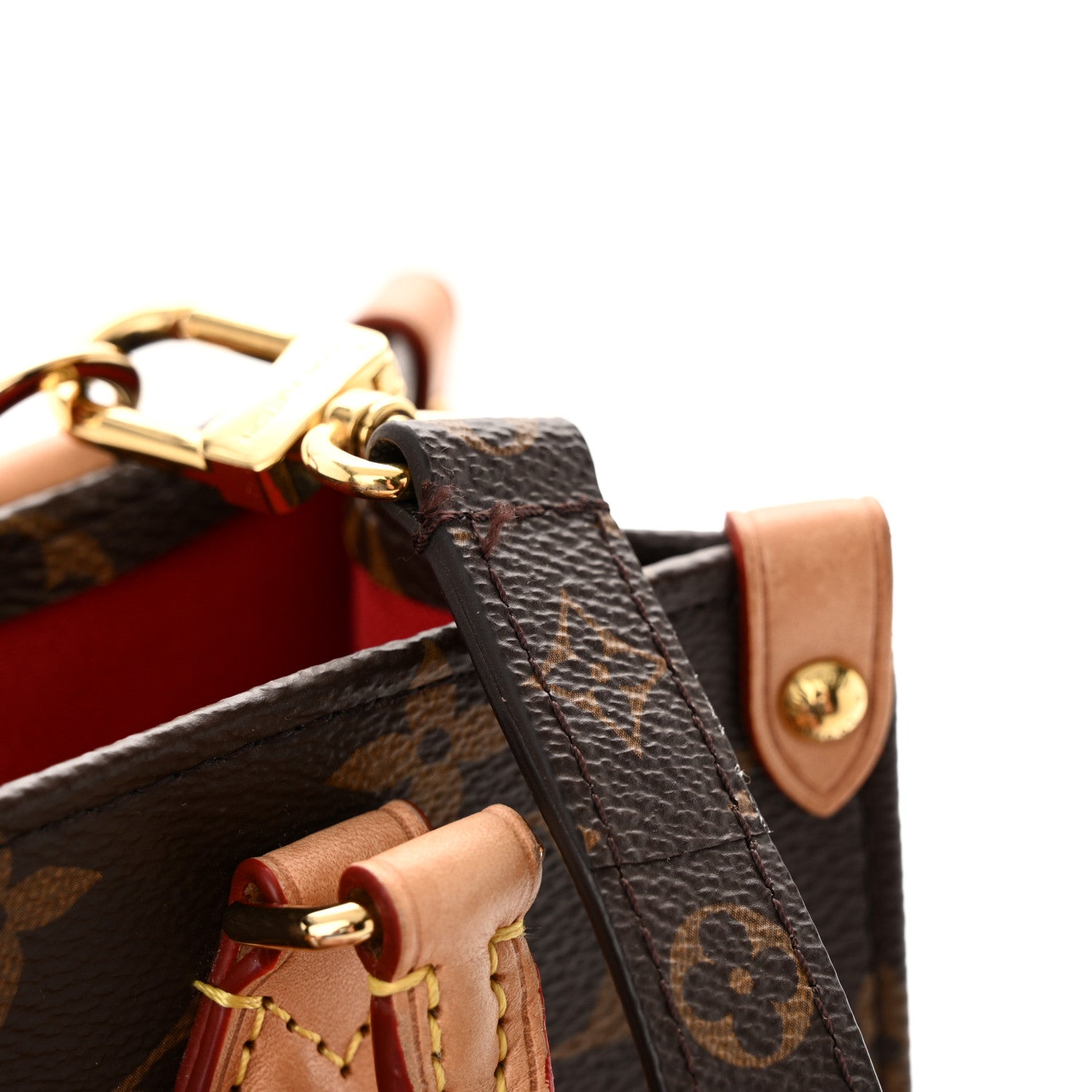 Louis Vuitton Monogram Sac Plat BB 12 of 13
