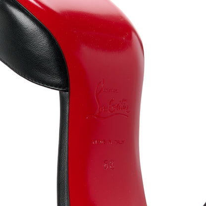 Christian Louboutin Shiny Nappa Iriza 85 Pumps 38 Black 6 of 10