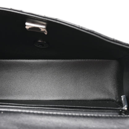Chanel Lambskin Quilted Mini Top Handle Rectangular Flap So Black 5 of 11