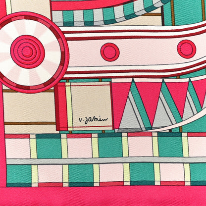 Hermes Silk Voltes Et Pirouettes Scarf 90 6 of 6