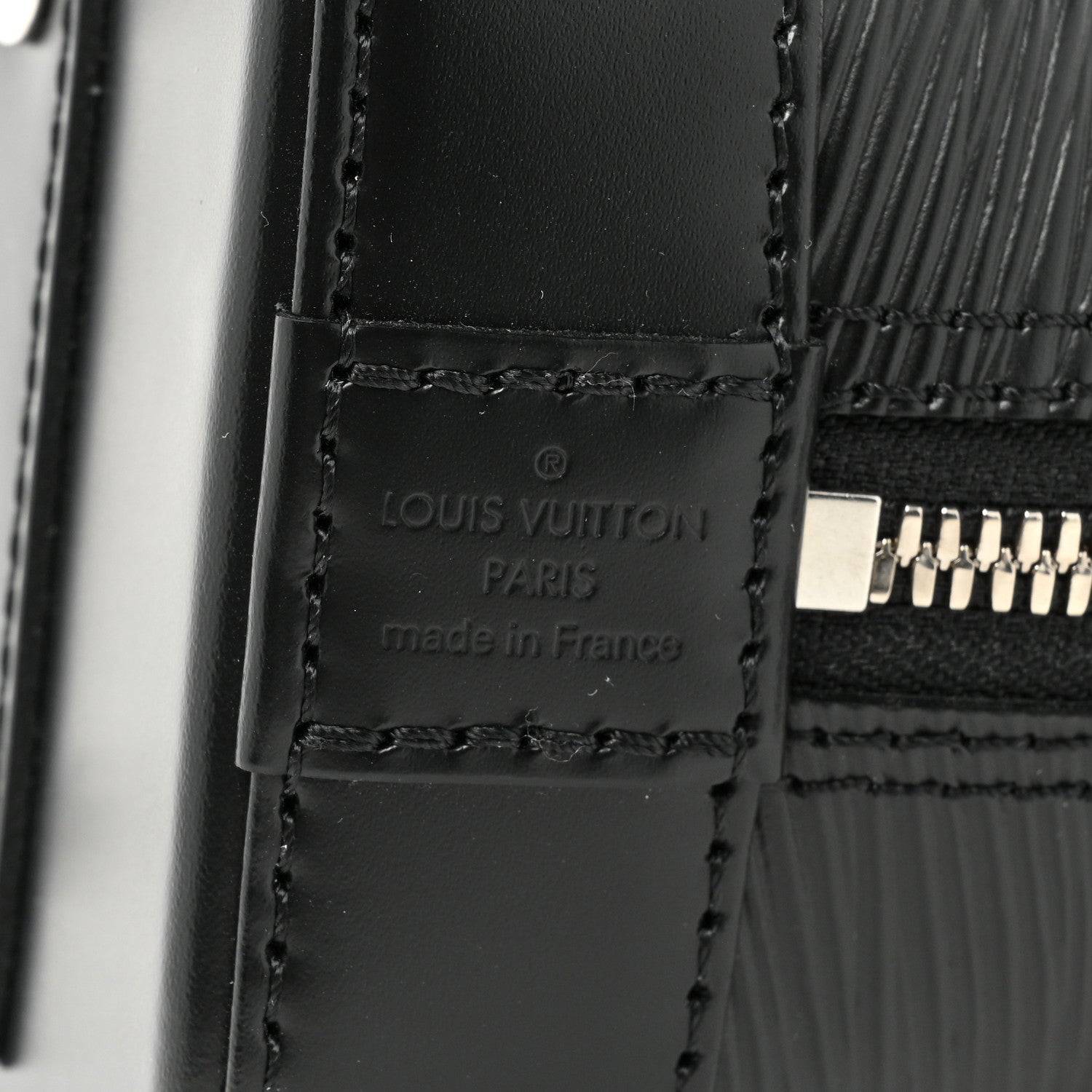 Louis Vuitton Epi Alma BB Black 5 of 7