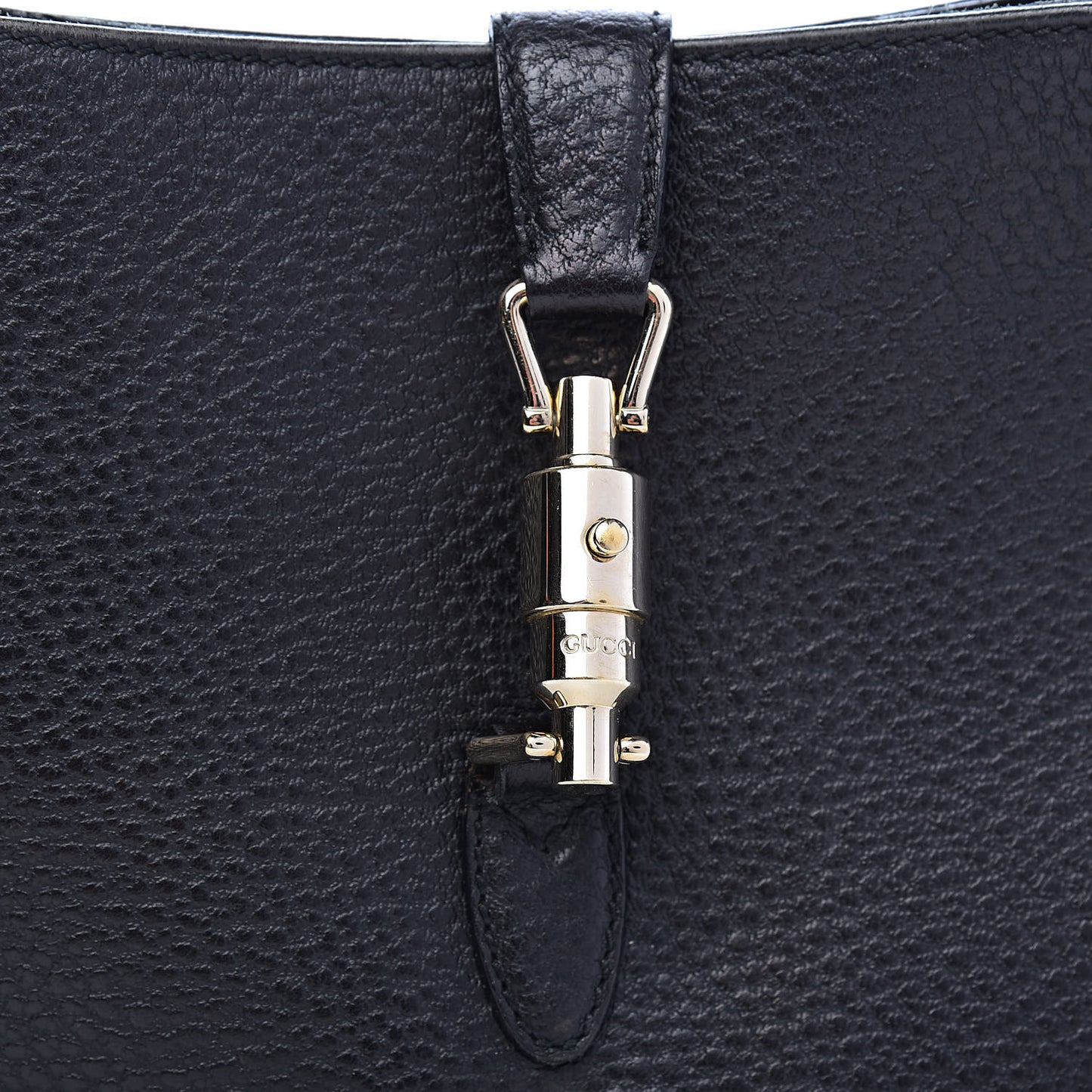 Calfskin Small Jackie O Hobo Black