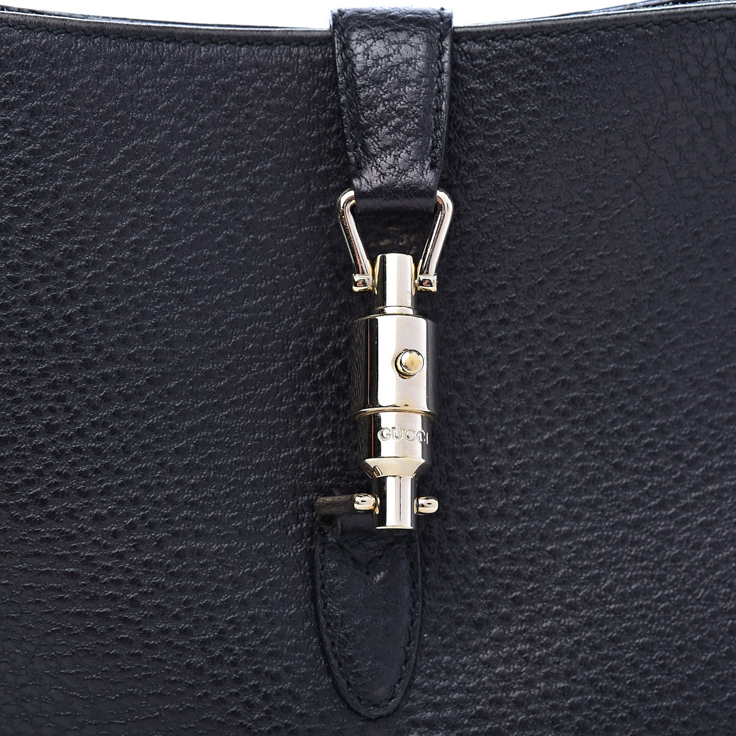 Gucci Calfskin Small Jackie O Hobo Black 12 of 12