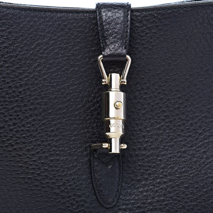 Gucci Calfskin Small Jackie O Hobo Black 12 of 12