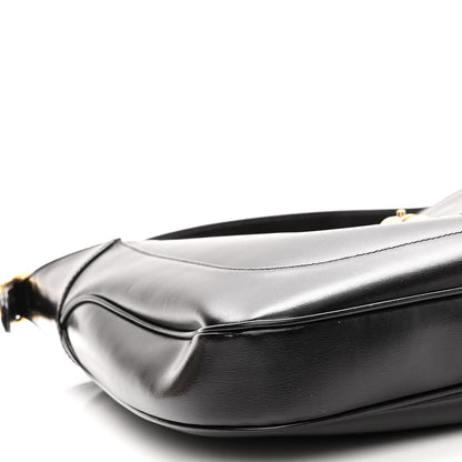 Gucci Boarded Dyana Lux Calfskin Medium Jackie 1961 Hobo Black 9 of 11