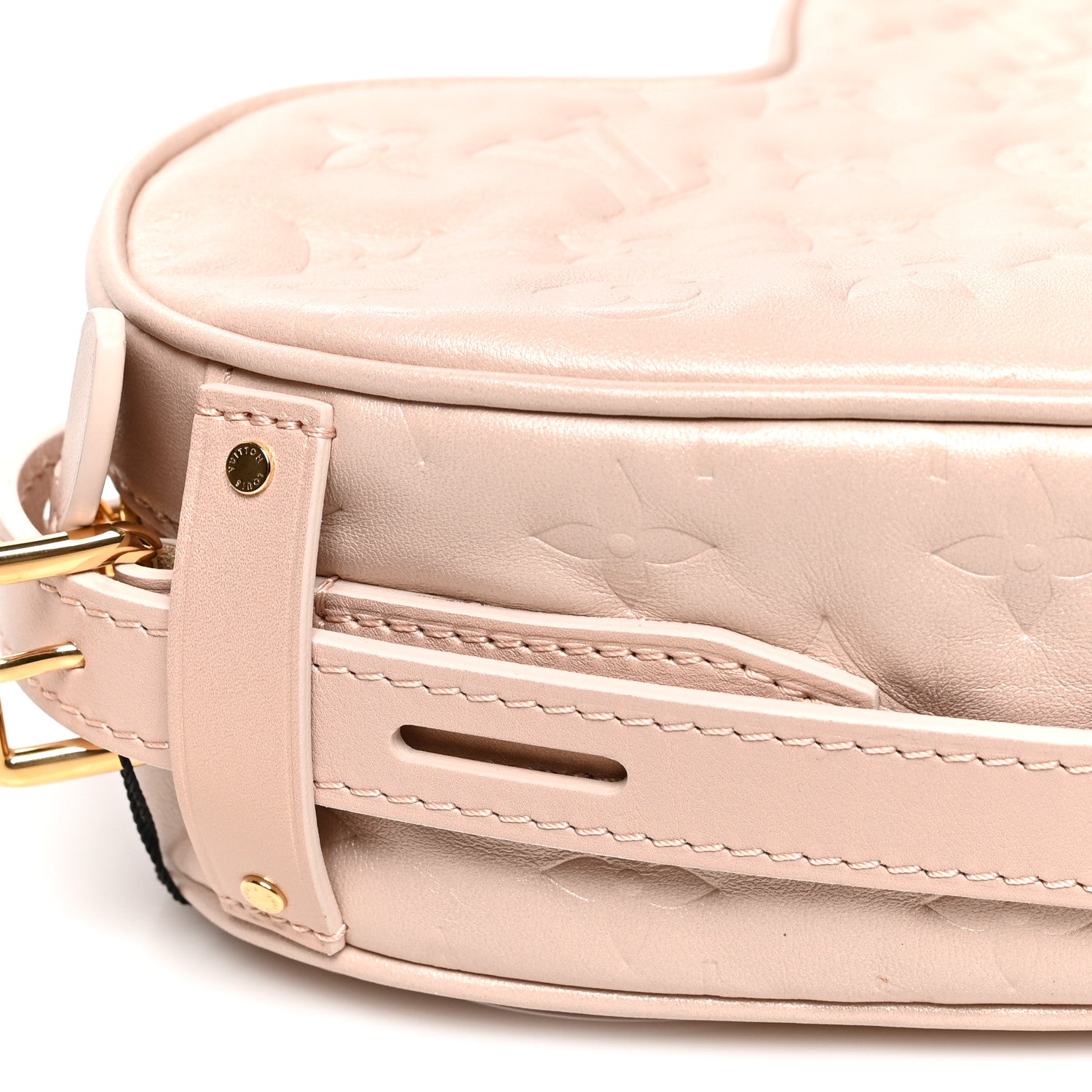 Louis Vuitton Lambskin Embossed Monogram Fall In Love Sac Coeur Light Pink 8 of 9