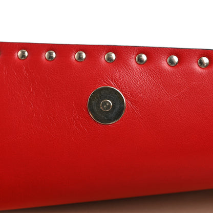 Valentino Garavani Nappa Rockstud Wristlet Clutch Alpaca 10 of 14