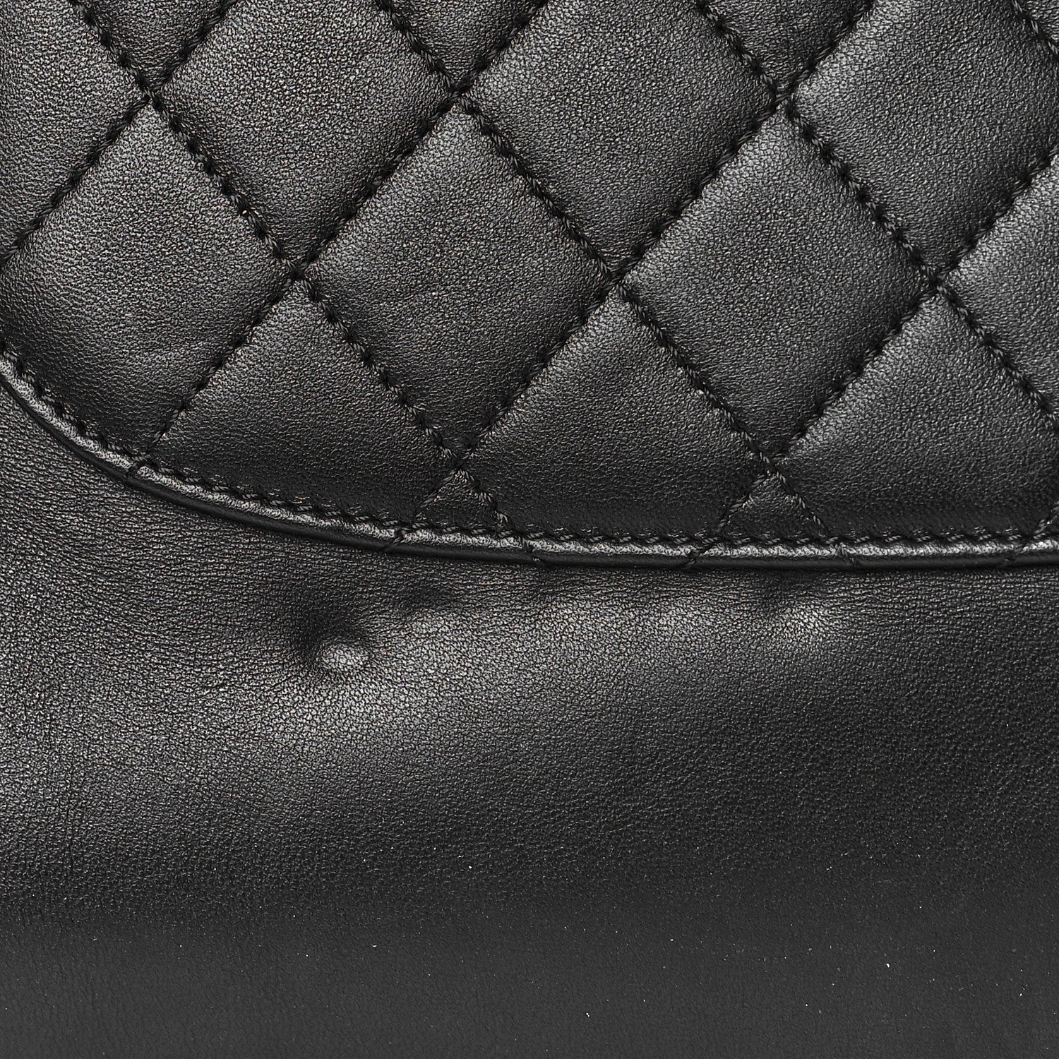 Chanel Lambskin Shearling CC Muff Flap Bag Black 10 of 10