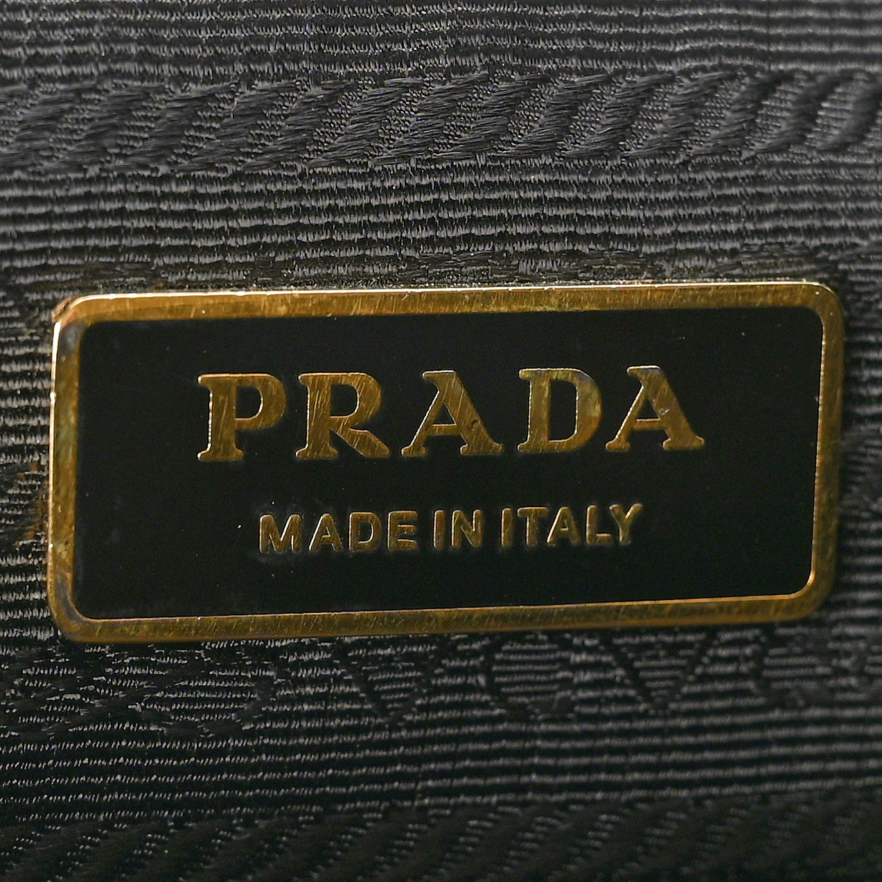 Prada Tessuto Nylon Soft Calf Tote Black 6 of 9