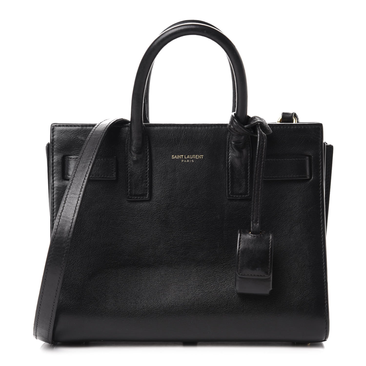 Saint Laurent Calfskin Nano Sac de Jour Black 1 of 17
