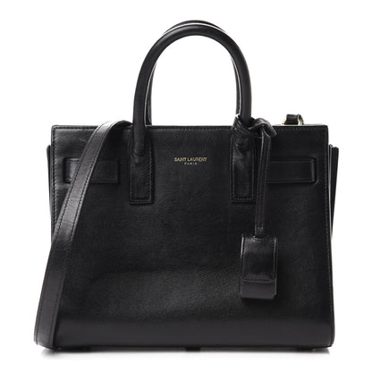 Saint Laurent Calfskin Nano Sac de Jour Black 1 of 17