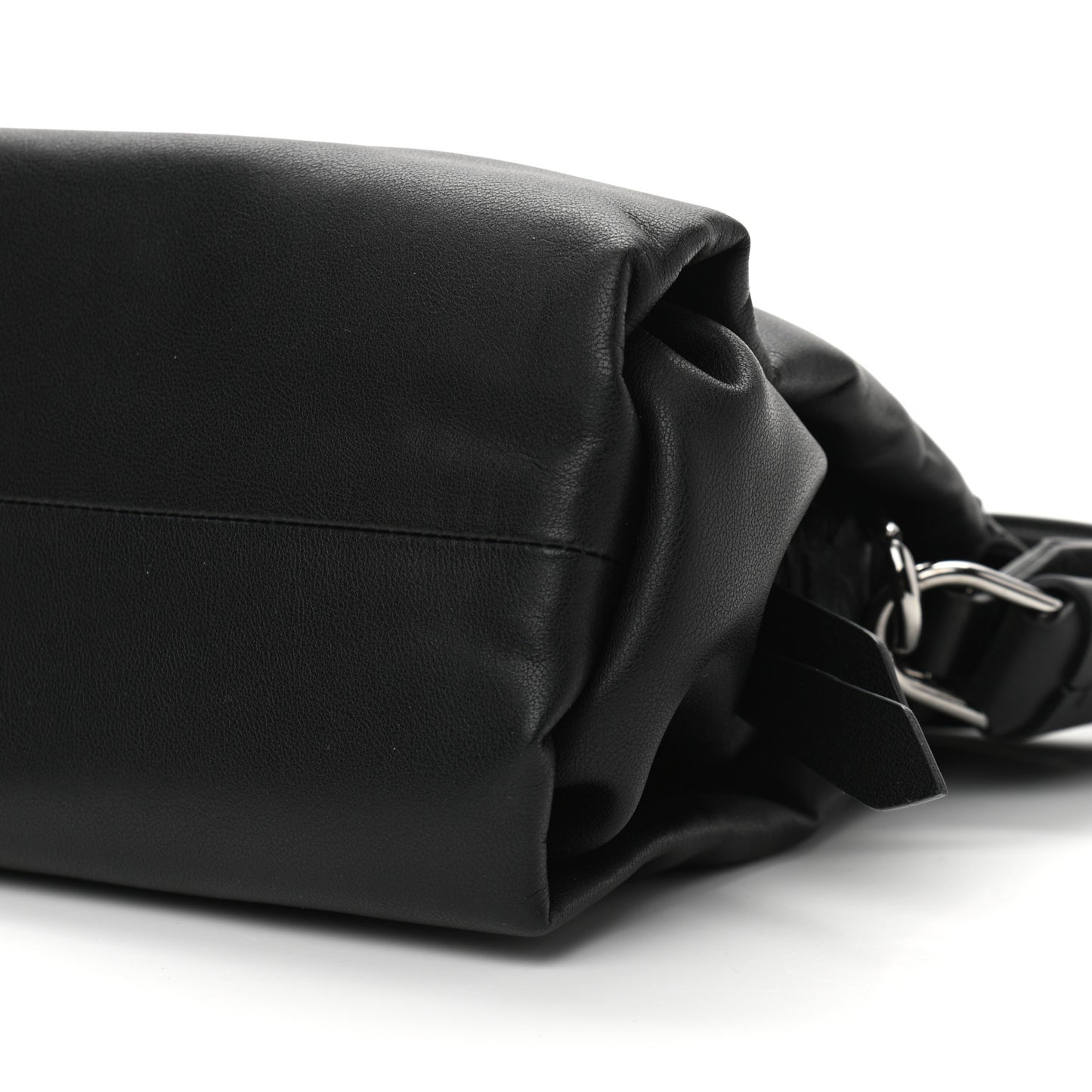 Calfskin Medium ID93 Satchel Black