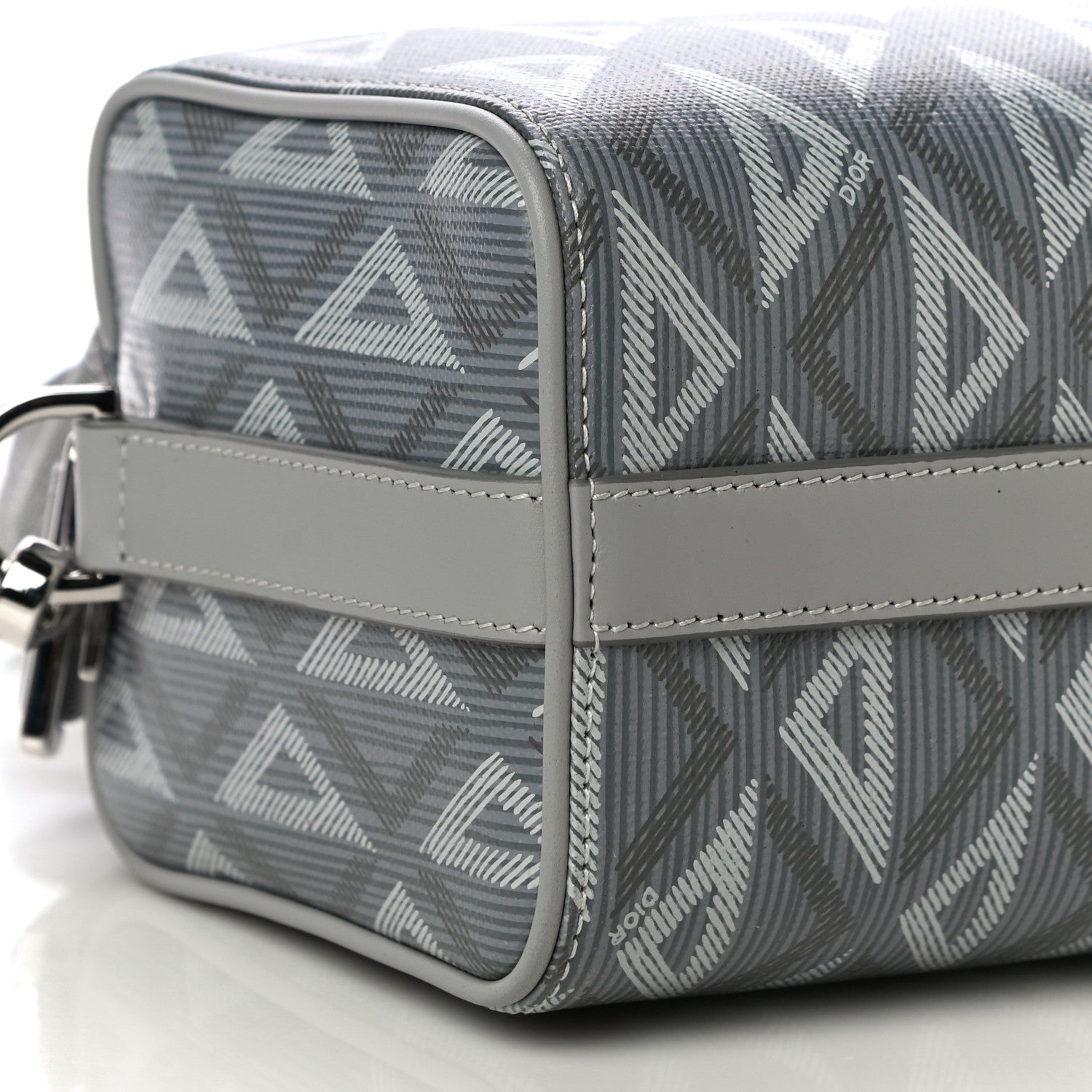 Christian Dior Coated Canvas CD Diamond Lingot 22 Bag Gray 9 of 10