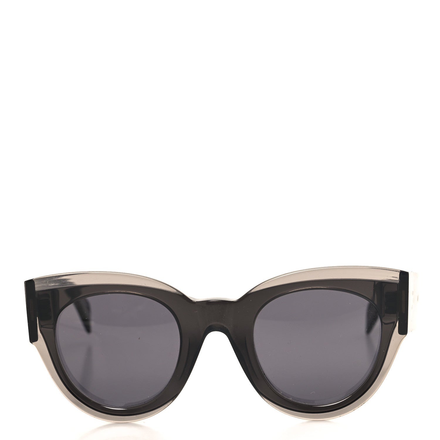 Celine Acetate Petra Sunglasses CL41447/S Transparent Black 2 of 6