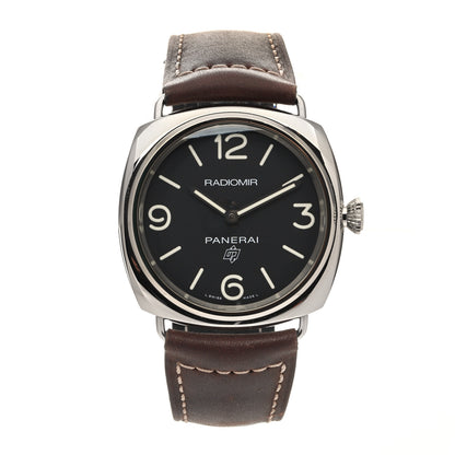 Panerai Stainless Steel Calfskin 45mm Radiomir Manual Winding Watch Black PAM00753 1 of 5