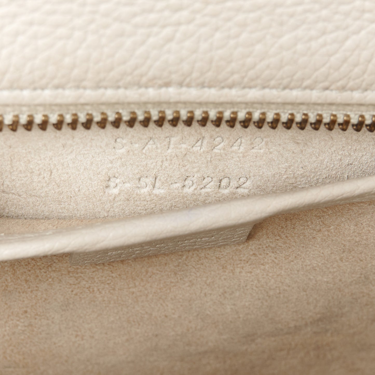 Drummed Calfskin Nano Luggage Lune