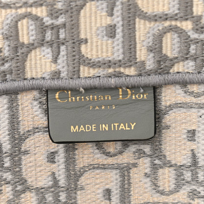 Christian Dior Oblique Medium Book Tote Grey 6 of 12