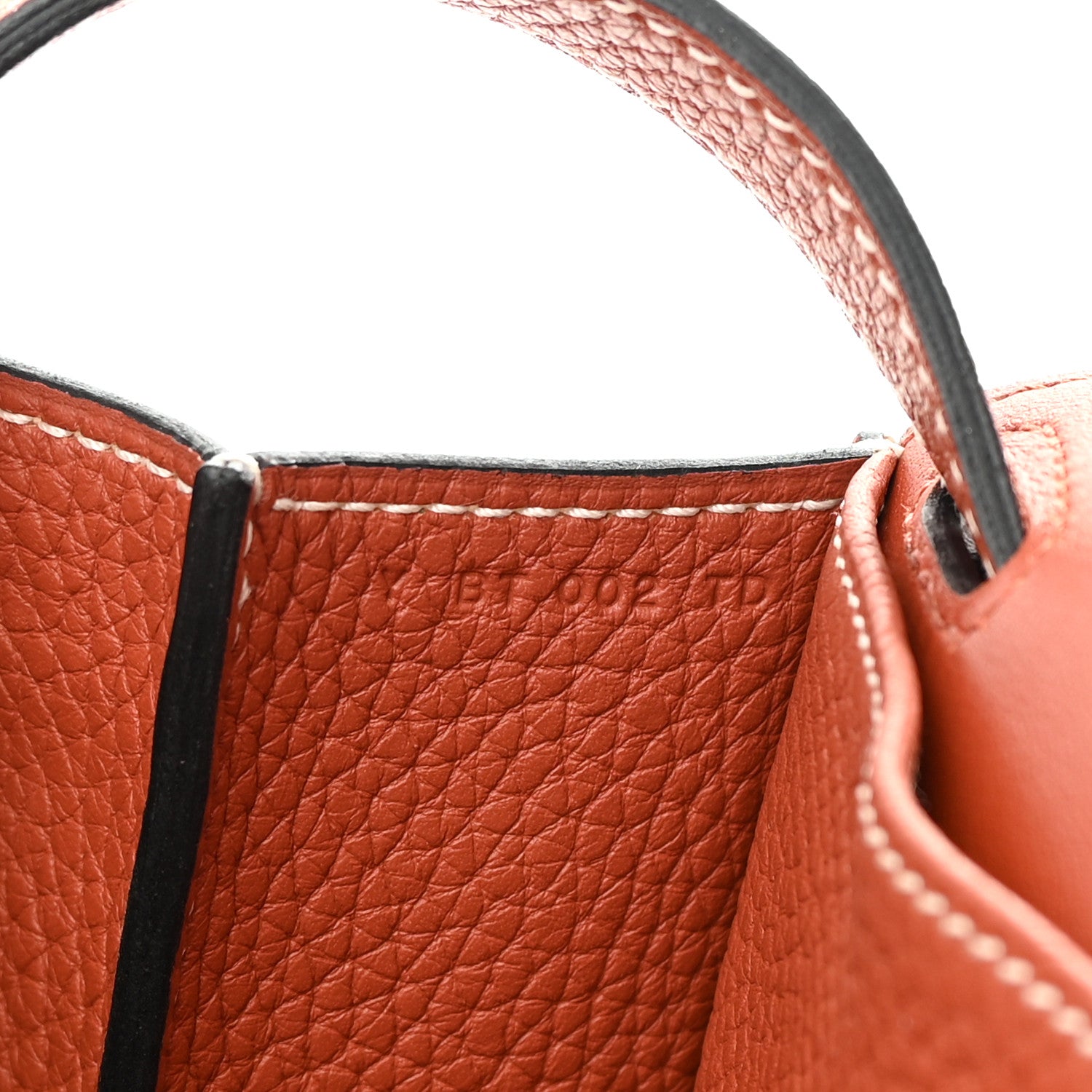 Hermes Taurillon Clemence Halzan 31 Cuivre 9 of 14
