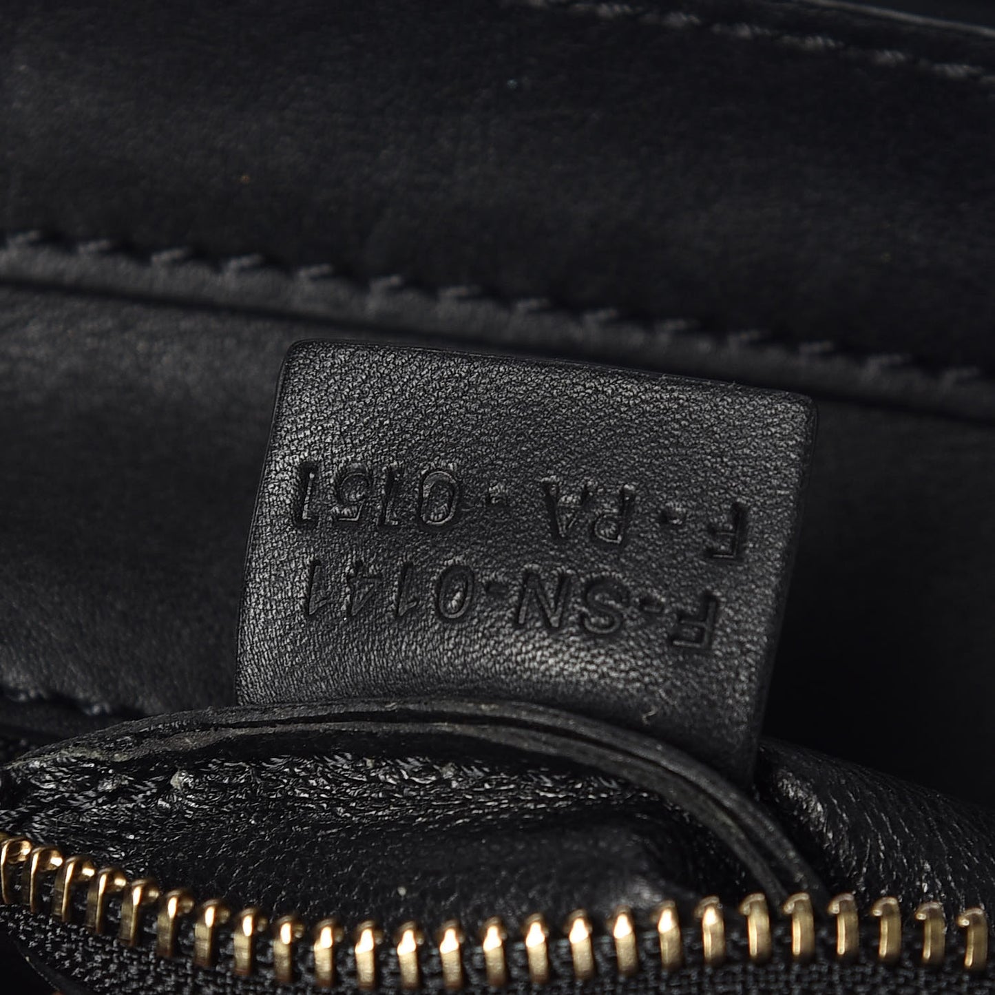 Smooth Calfskin Mini Luggage Black