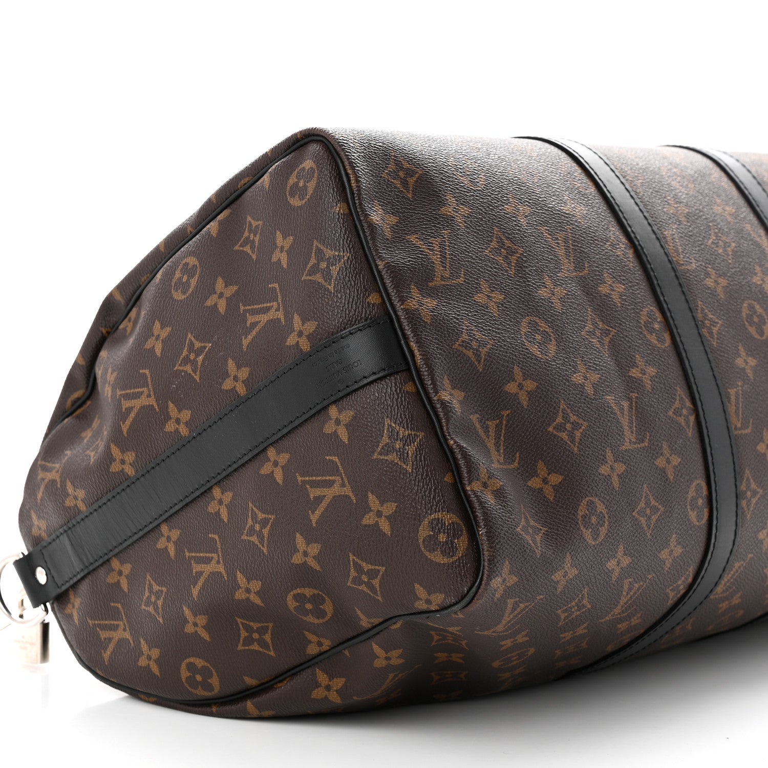 Louis Vuitton Monogram Macassar Keepall Bandouliere 45 9 of 14