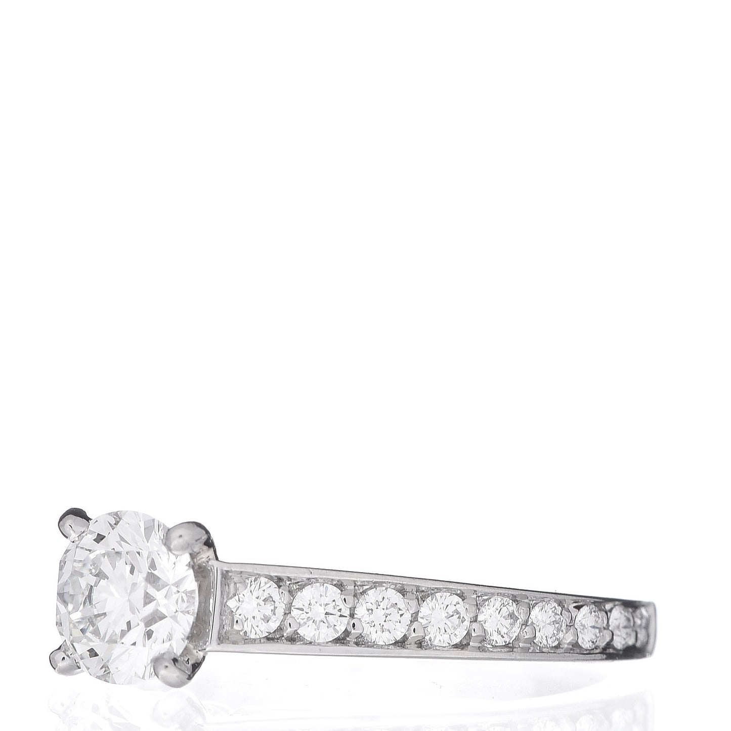Platinum Diamond .60ct 1895 Solitaire Engagement Ring 49 4.75