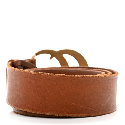 Gucci Faded Calfskin Double G 40mm Belt 85 34 Cuir 2 of 5