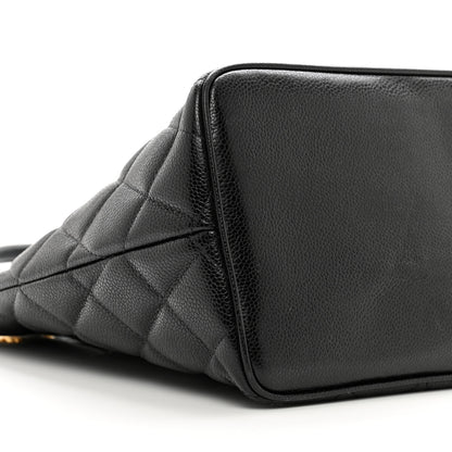 Chanel Caviar Quilted Medallion Tote Black 9 of 10