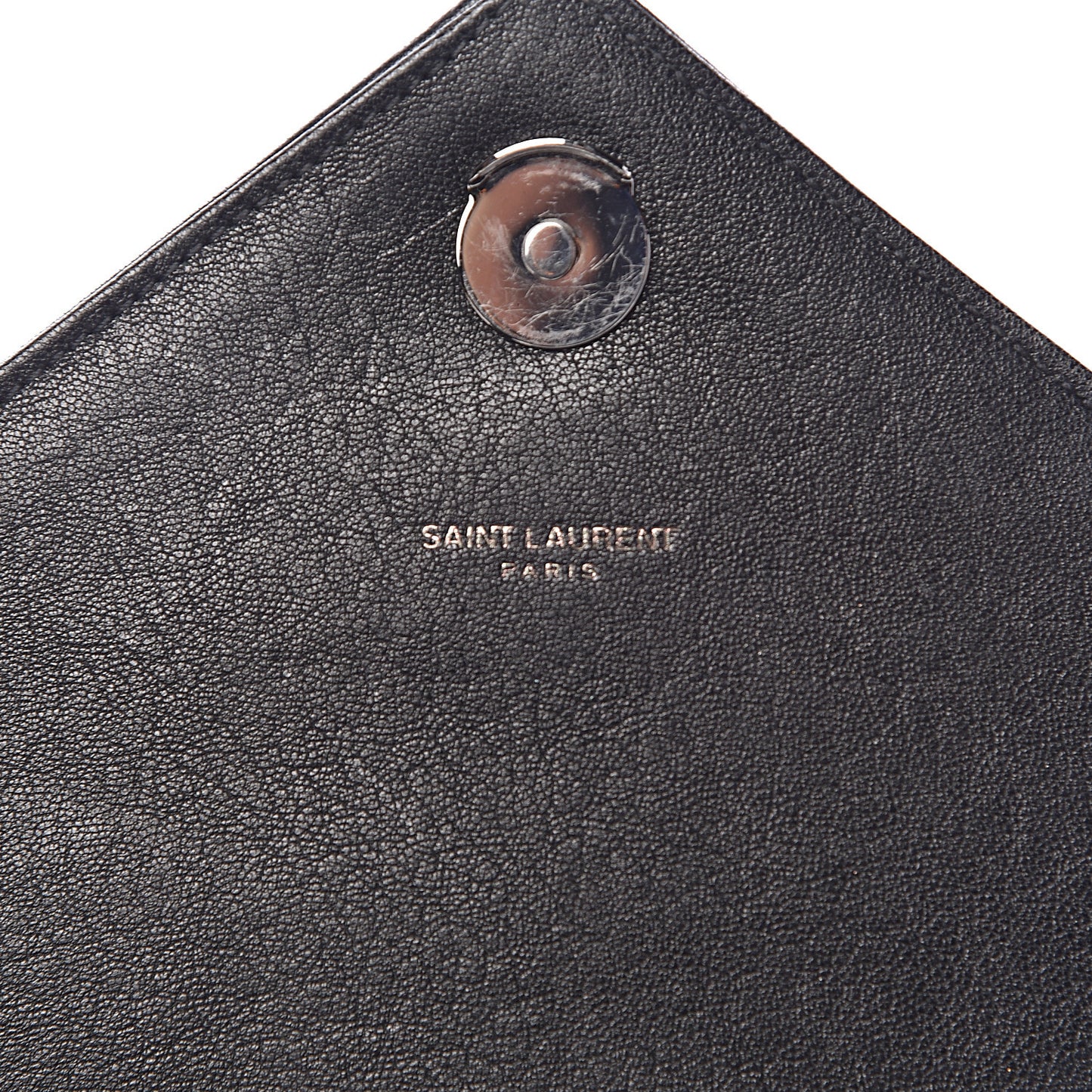 Calfskin Mixed Matelasse Triquilt Large Monogram Satchel Black