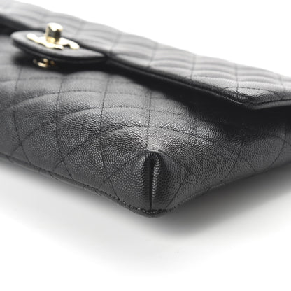 Chanel Caviar Quilted Flap Clutch Black 7 of 10