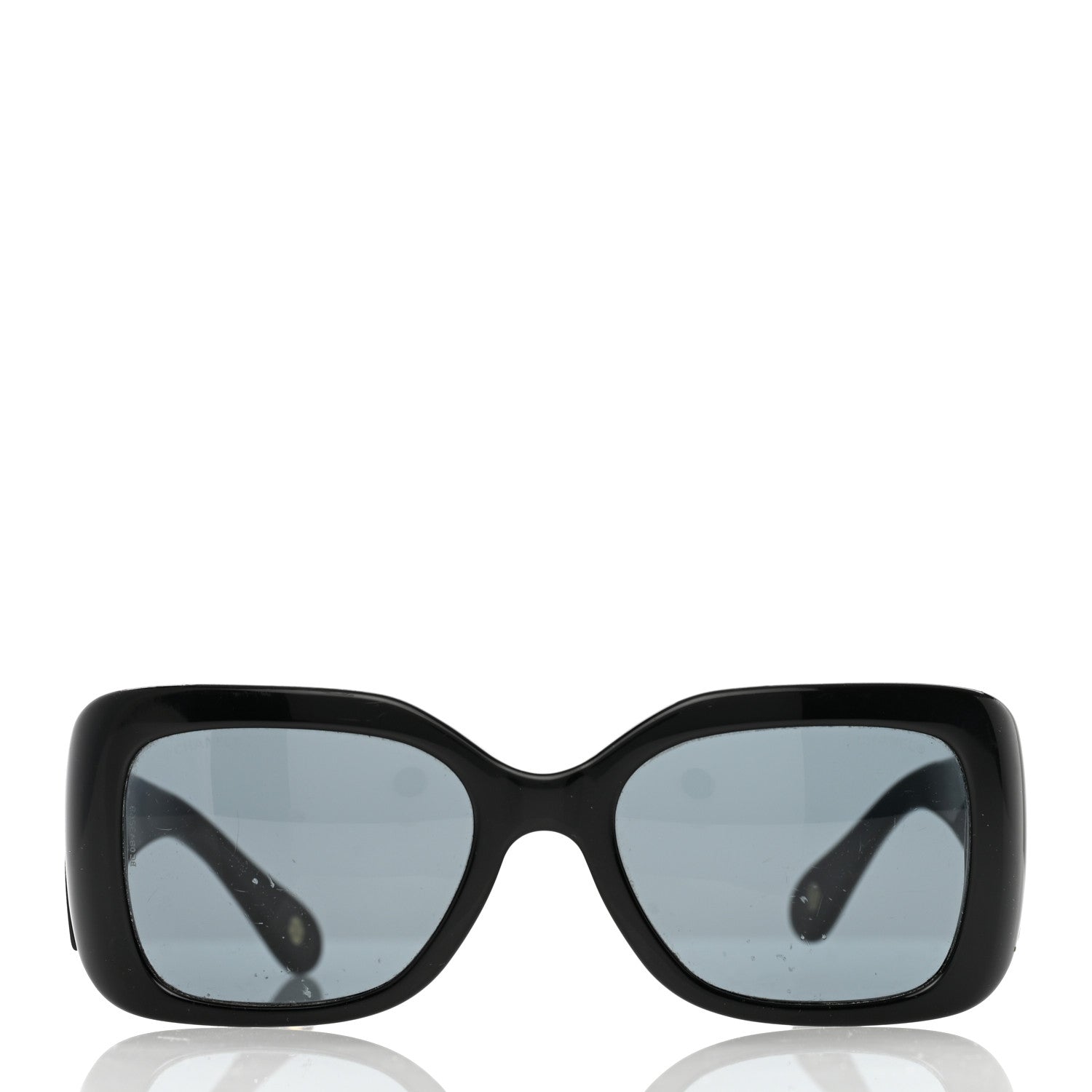 Chanel Acetate Quilted Sunglasses 5019 Black 2 of 14