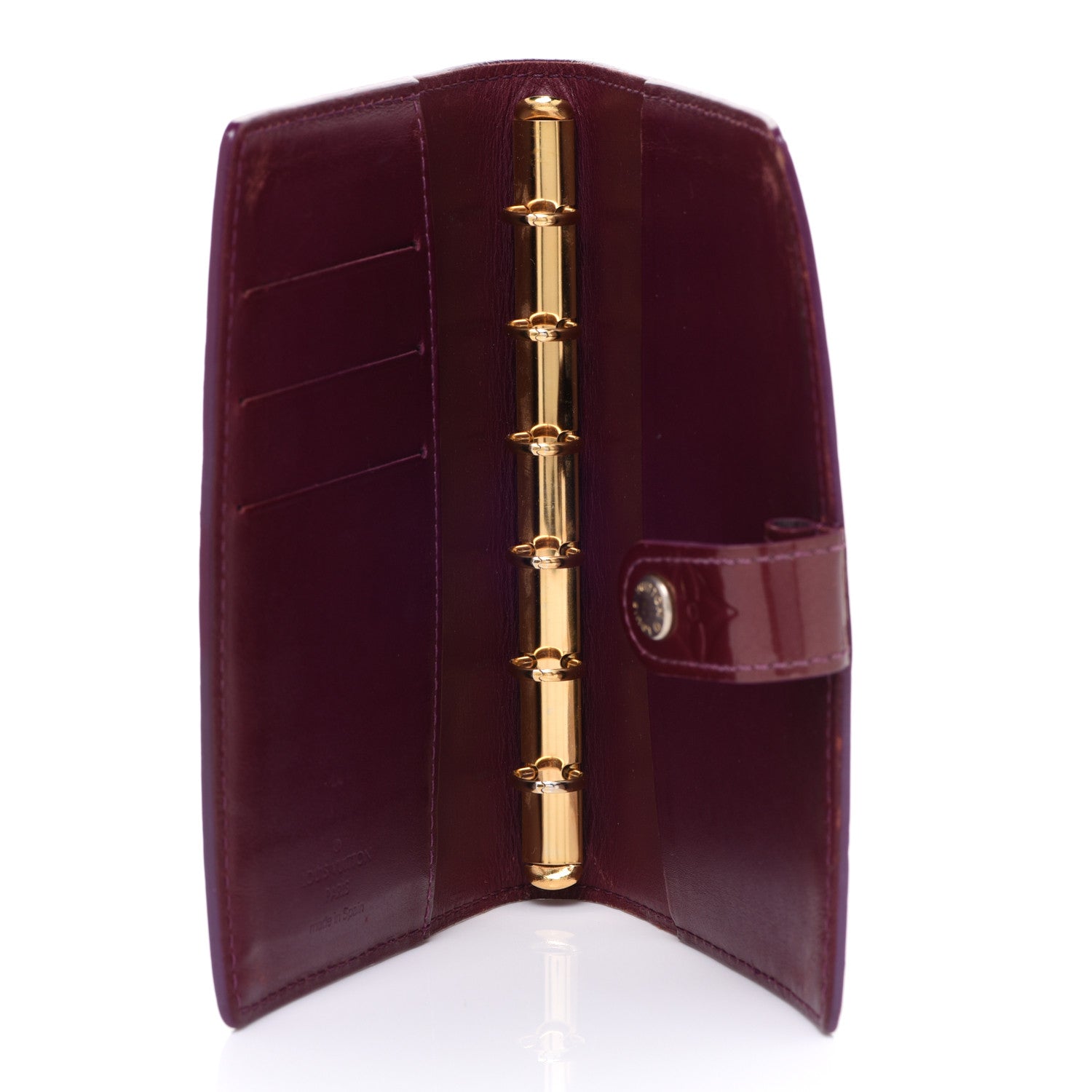 Louis Vuitton Vernis Small Ring Agenda Cover Violet 5 of 7
