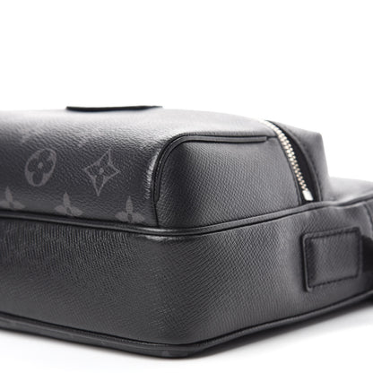 Louis Vuitton Taiga Monogram Eclipse Outdoor Messenger Black 7 of 11